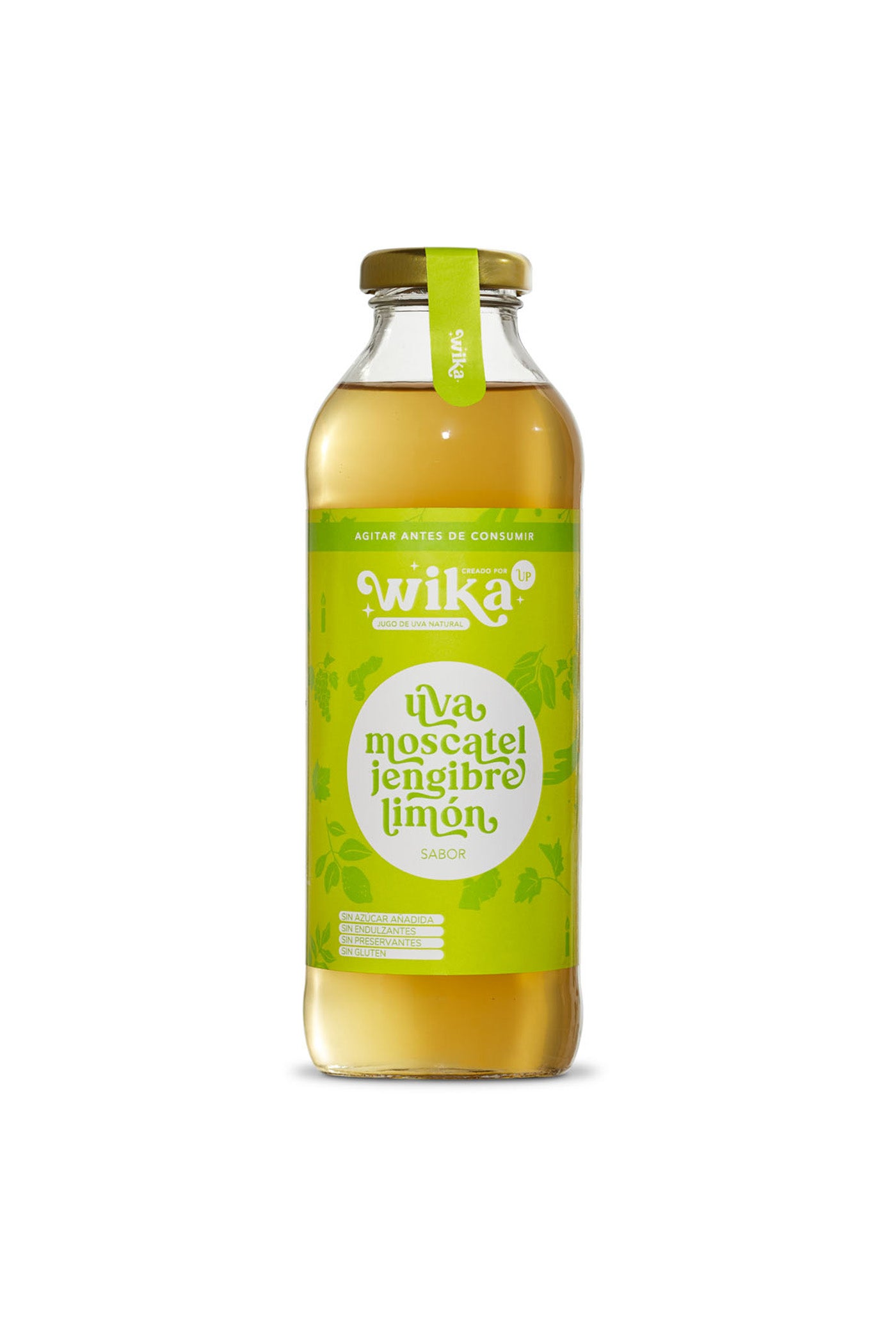 Jugo Uva Moscatel Jengibre y Limón